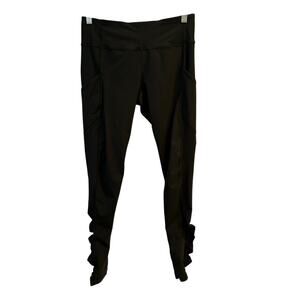 Lululemon Size 8 Speed Tight IV Ruched Calf / Ankle Dark Gray